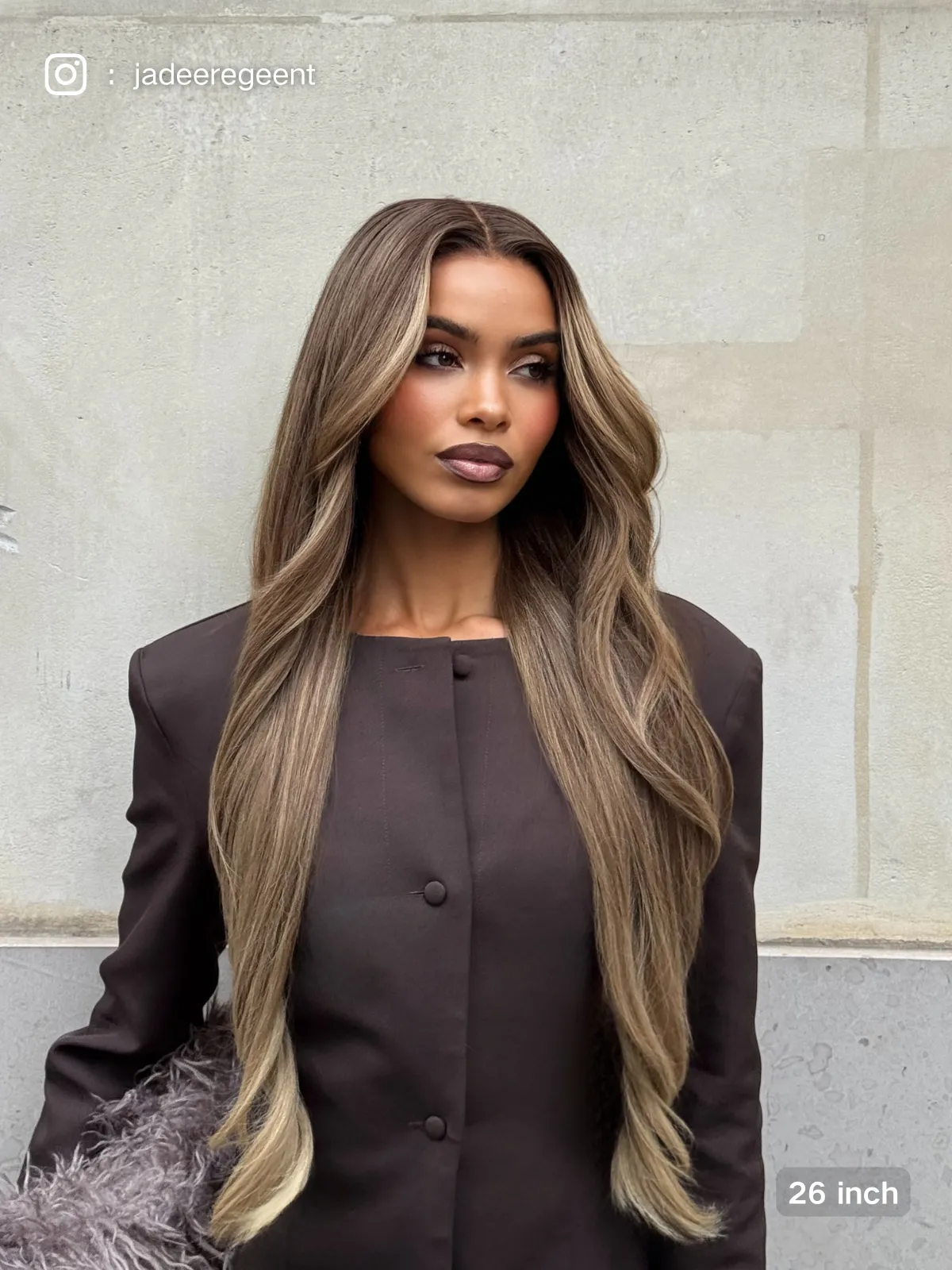 Alba Bronde Balayage Glueless Wig 180% Density - Image 4