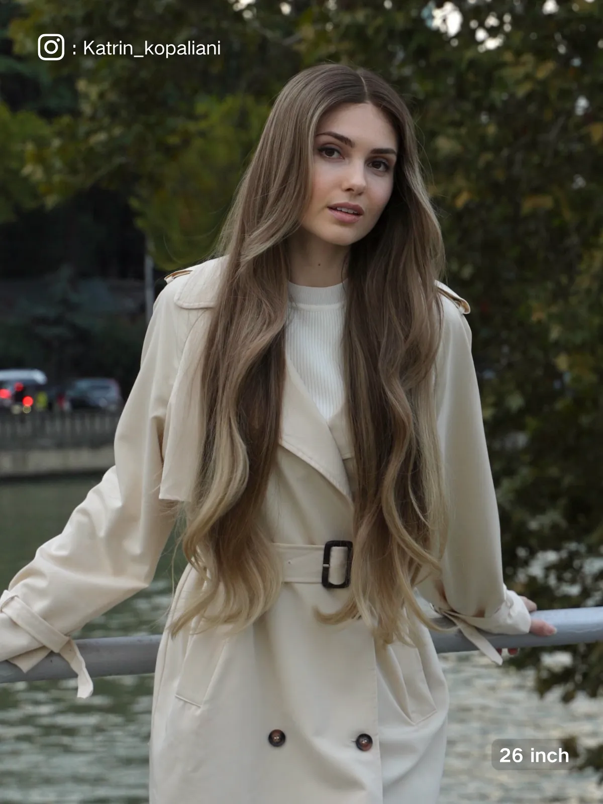 Alba Bronde Balayage Glueless Wig 180% Density - Image 6