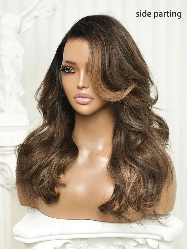VIP Loyalty Pick! Elena Brown Highlights Face-Framing Wig - Image 3