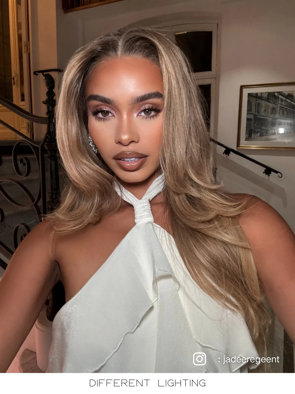 Luna Dirty Blonde Wig 180% Density Wavy - Image 5