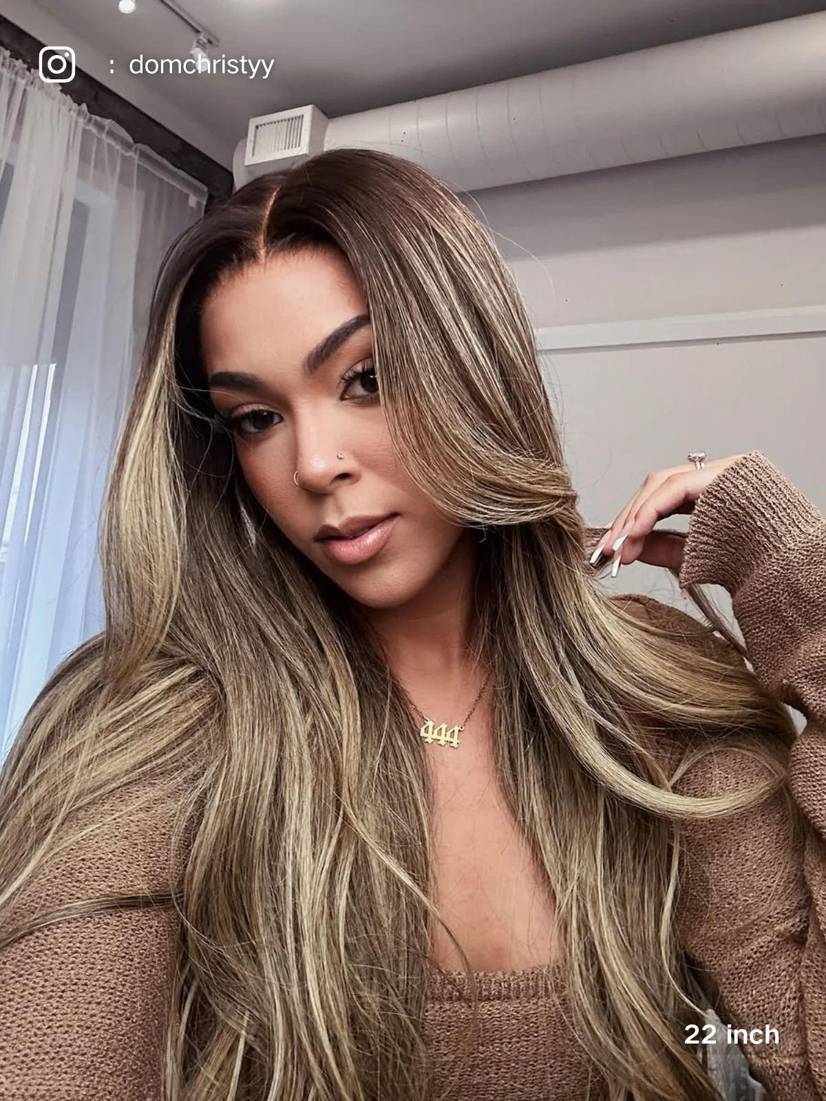 Nicole Luxe Long Bronde 180% Density - Image 4