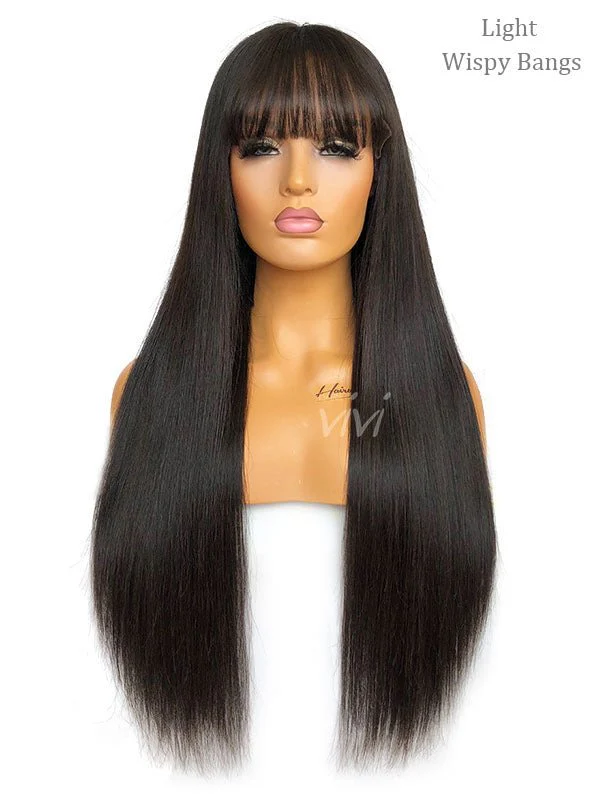 Wispy Clip In Bangs - Image 3