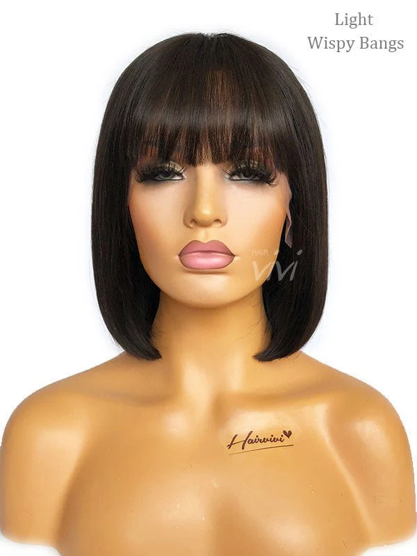 Wispy Clip In Bangs - Image 5