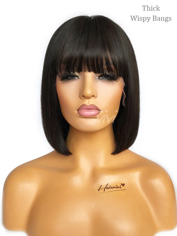 Wispy Clip In Bangs - Image 6