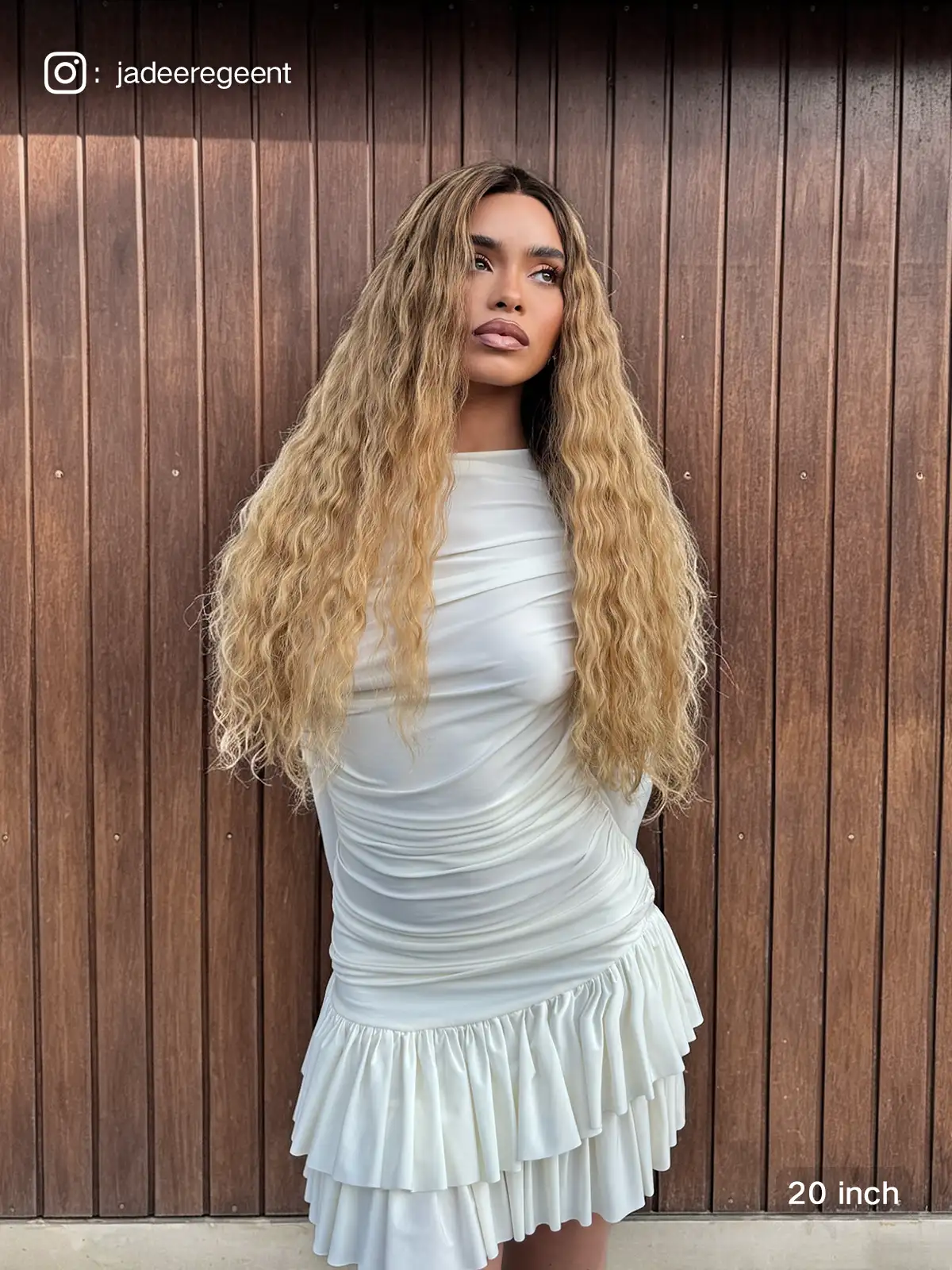 Zara HD Lace Wig Honey Blonde 2C Curly Human Hair Wig - Image 5